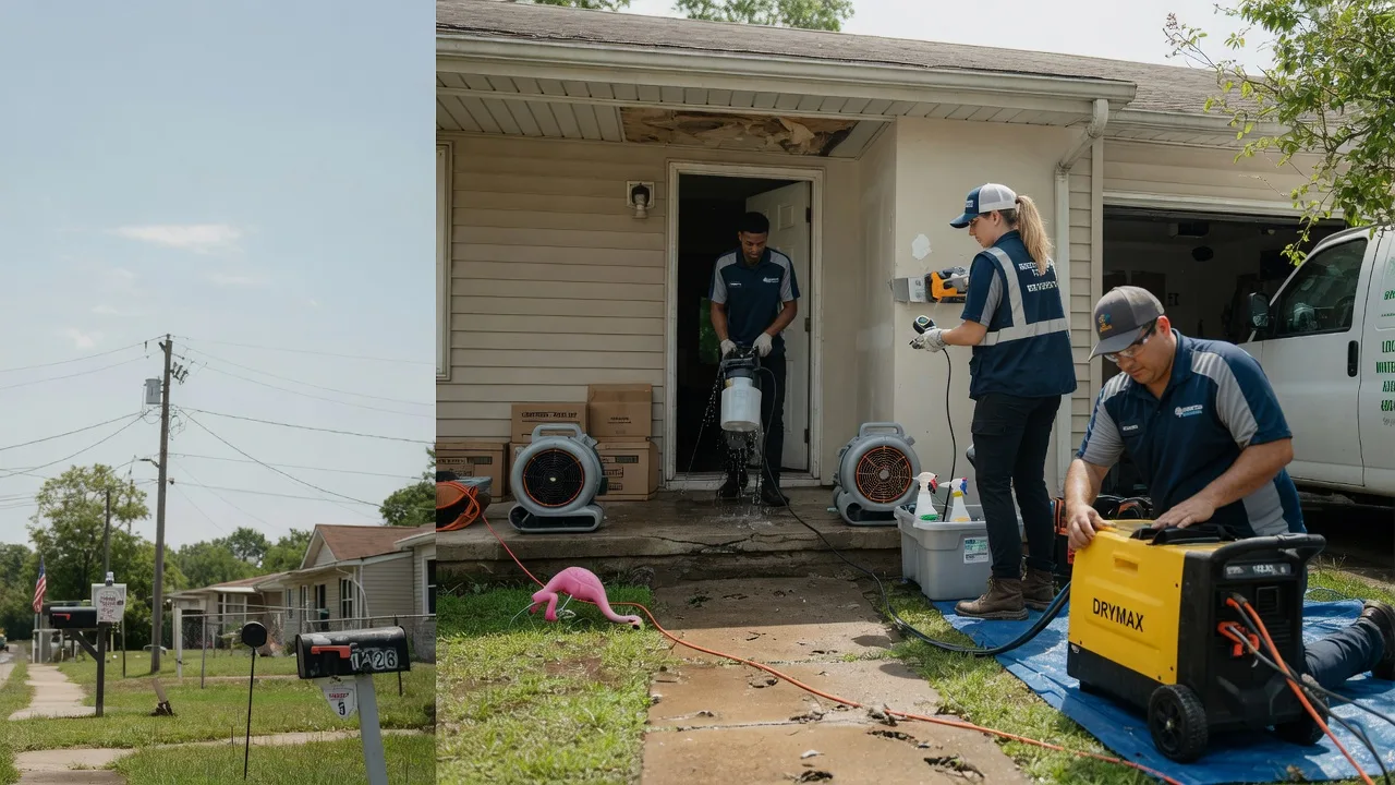Storm Damage Water Removal in Edgerton, KS near me